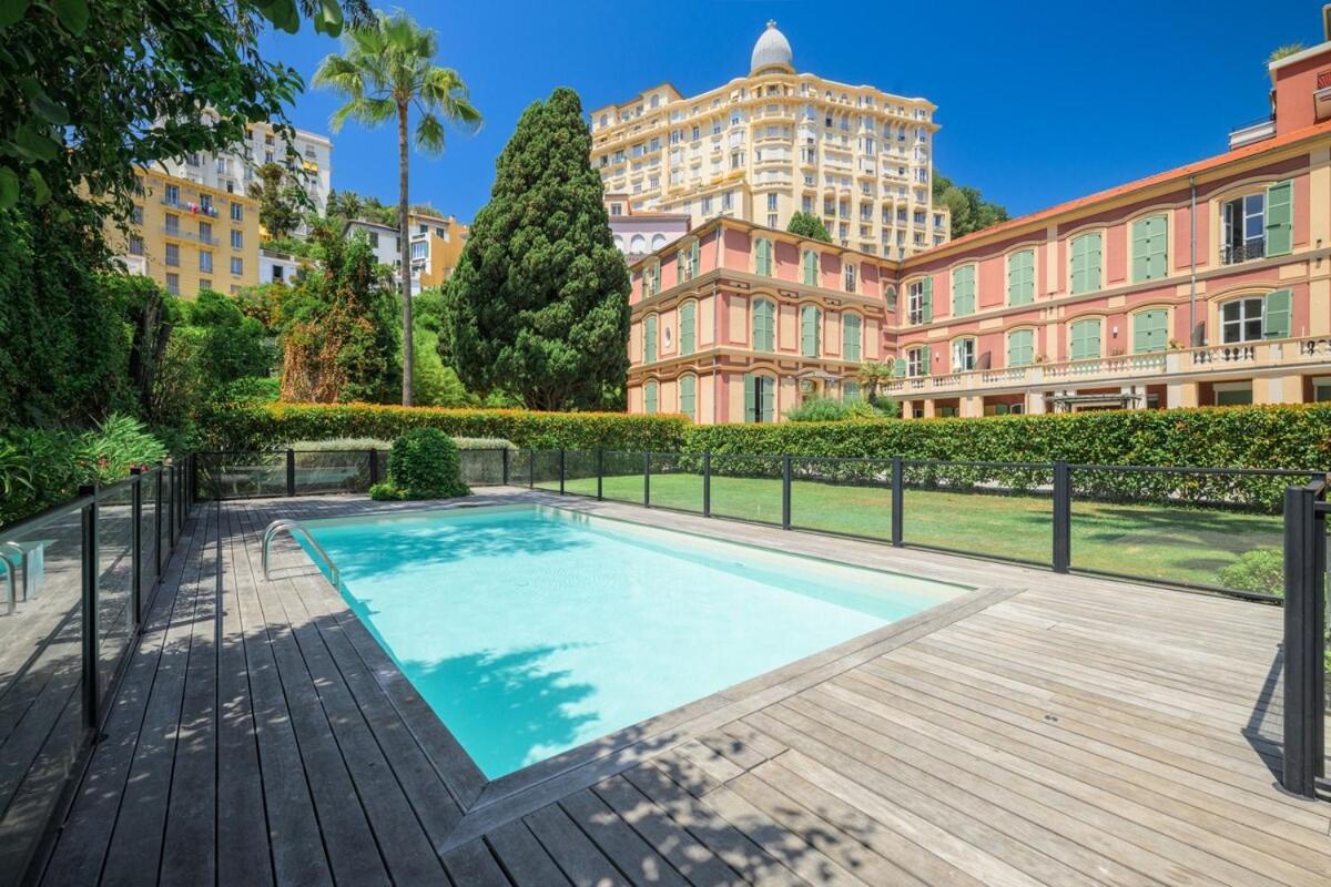 Le Coq Wagner - Parking - Air Conditioning - Pool Apartment Ментона Екстериор снимка